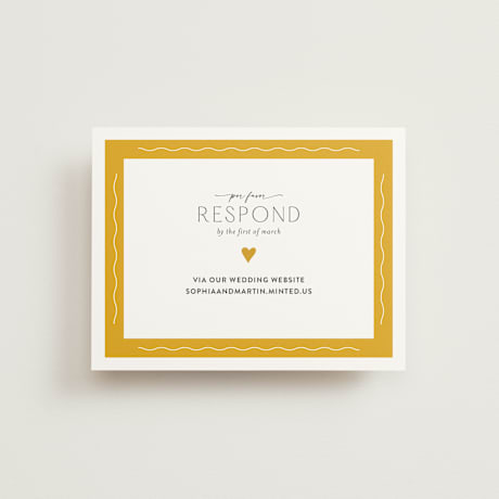 RSVP Online Enclosure Cards
