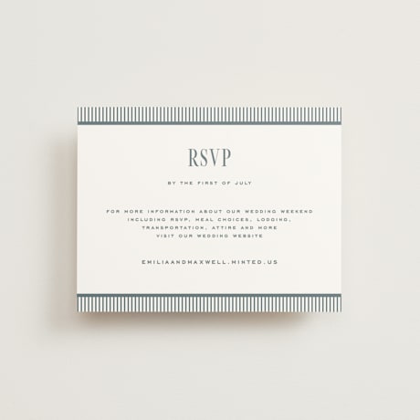 RSVP Online Enclosure Cards