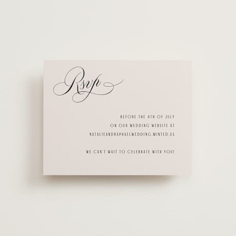 RSVP Online Enclosure Cards