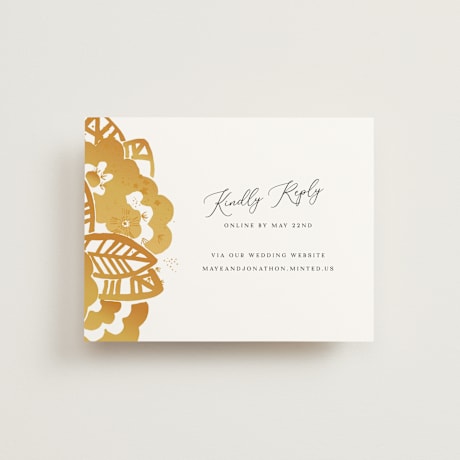 RSVP Online Enclosure Cards