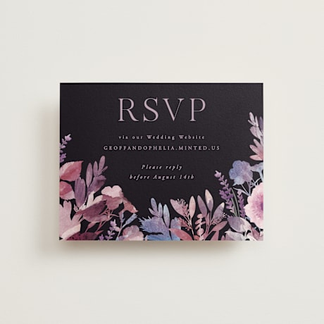 RSVP Online Enclosure Cards