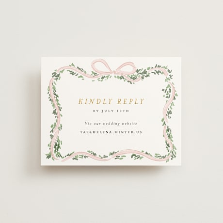 RSVP Online Enclosure Cards