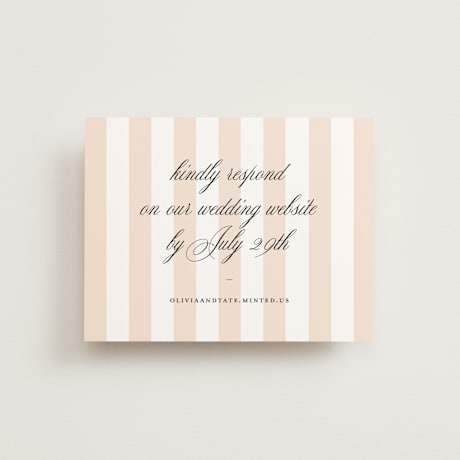 RSVP Online Enclosure Cards