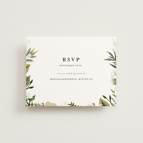 RSVP Online Enclosure Cards