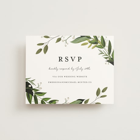 RSVP Online Enclosure Cards