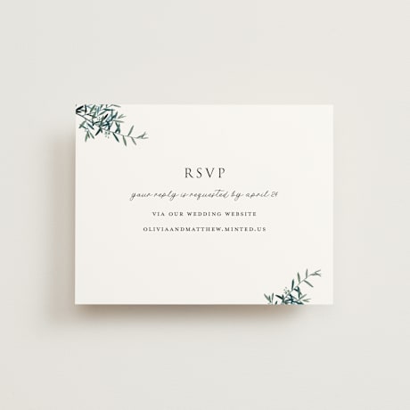 RSVP Online Enclosure Cards