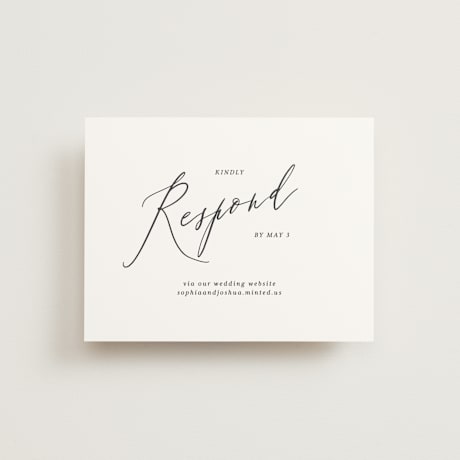 RSVP Online Enclosure Cards