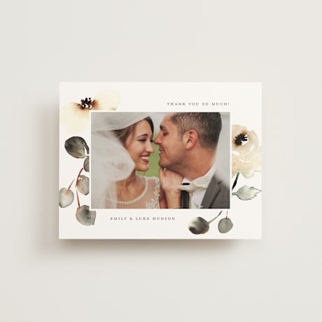 Wedding Thank You Postcards