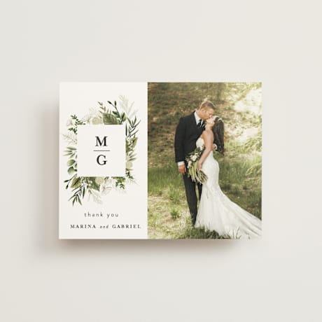 Wedding Thank You Postcards