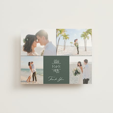 Wedding Thank You Postcards