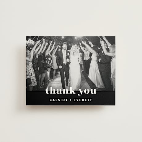 Wedding Thank You Postcards