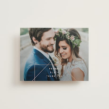 Wedding Thank You Postcards