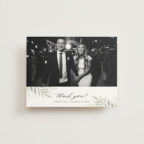 Wedding Thank You Postcards