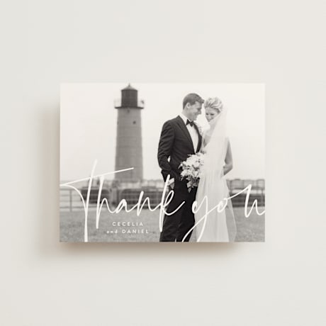 Wedding Thank You Postcards