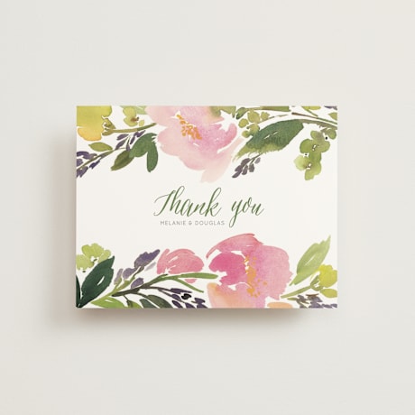 Wedding Thank You Postcards