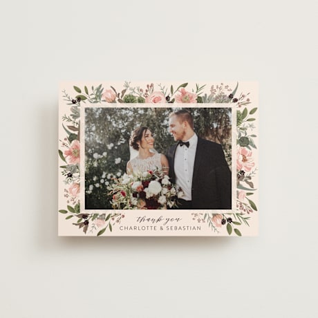 Wedding Thank You Postcards