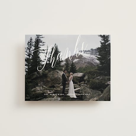 Wedding Thank You Postcards