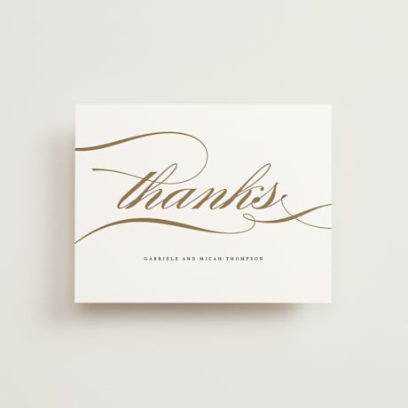 Wedding Thank You Postcards