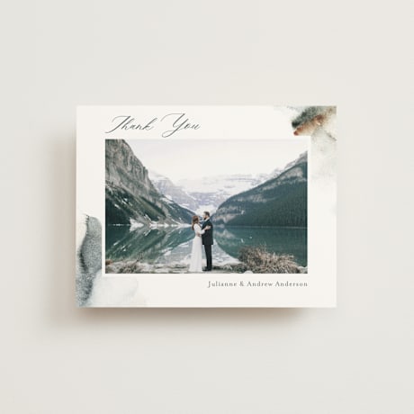 Wedding Thank You Postcards