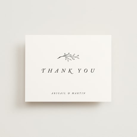 Wedding Thank You Postcards