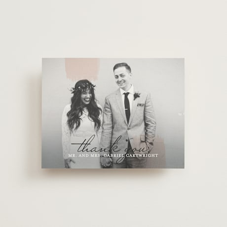 Wedding Thank You Postcards