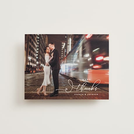 Wedding Thank You Postcards