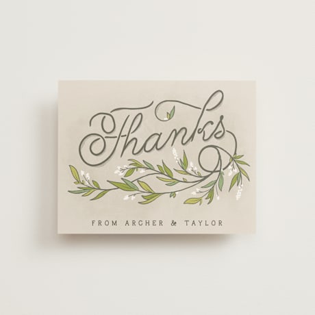 Wedding Thank You Postcards