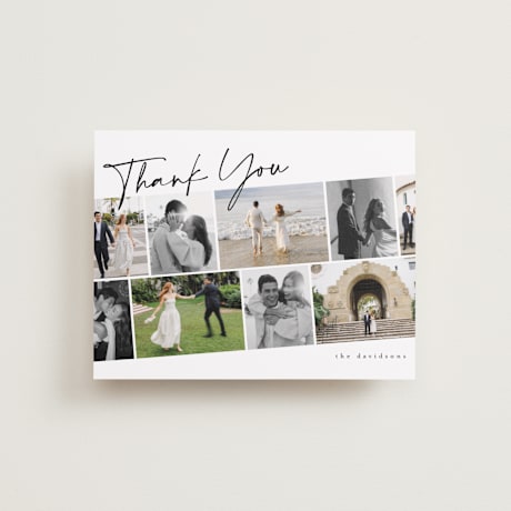 Wedding Thank You Postcards