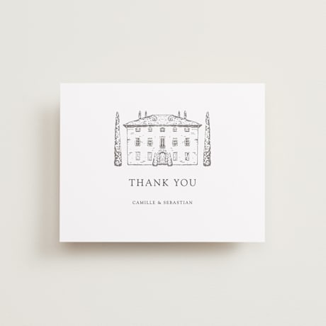Wedding Thank You Postcards