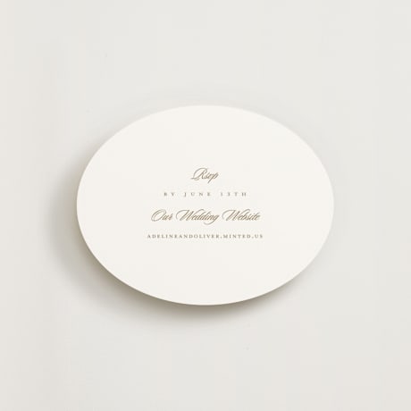 RSVP Online Enclosure Cards