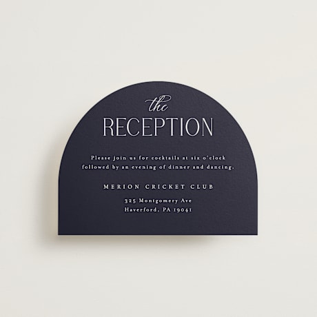 Reception Cards