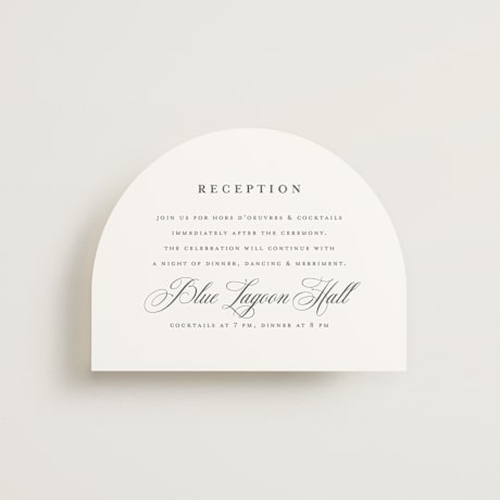 Reception Cards