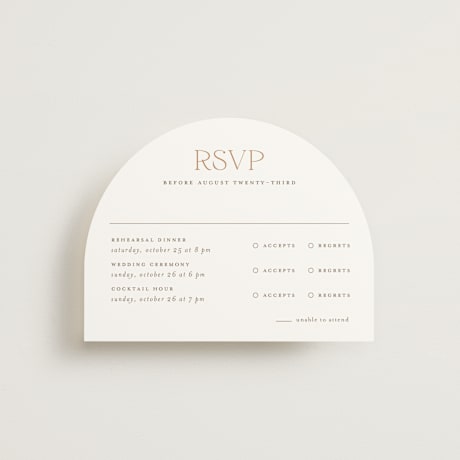 Multi-Event RSVP Cards