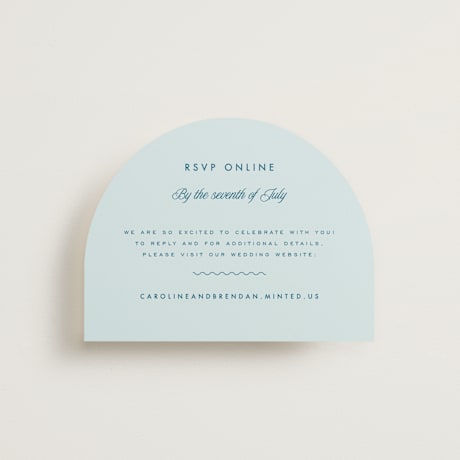 RSVP Online Enclosure Cards