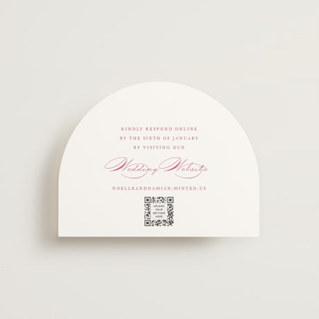 RSVP Online Enclosure Cards