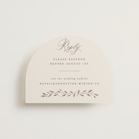 RSVP Online Enclosure Cards