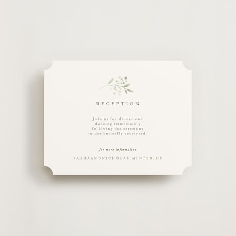 Reception Cards