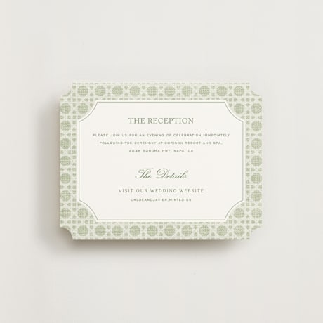 Reception Cards