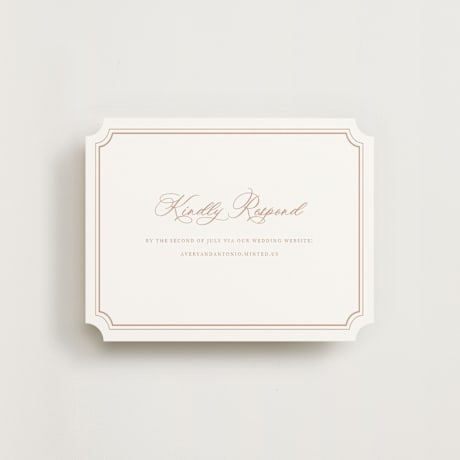 RSVP Online Enclosure Cards