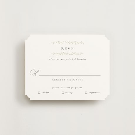 RSVP Cards