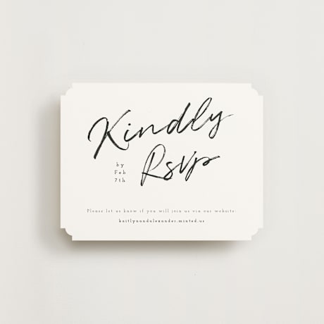 RSVP Online Enclosure Cards