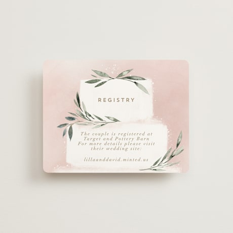 Bridal Shower Insert Cards