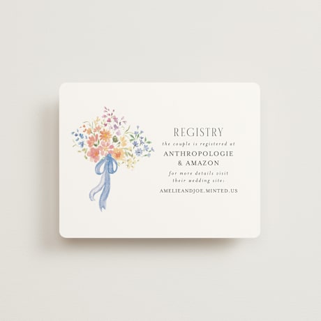 Bridal Shower Insert Cards