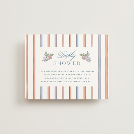 Bridal Shower Insert Cards