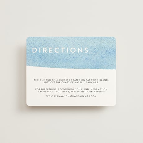 Direction Cards