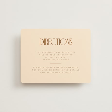 Direction Cards