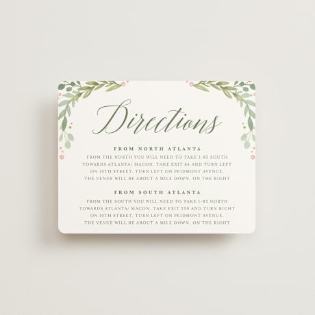 Direction Cards