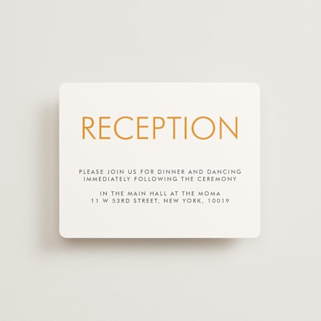 Reception Cards