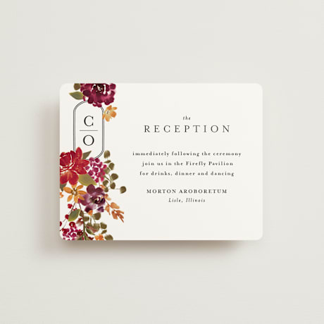 Reception Cards