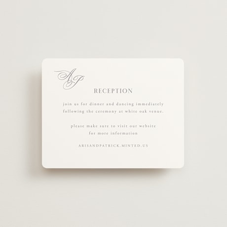 Reception Cards